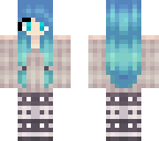 blue girl