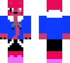 chronos the pink ruby wolf sans
