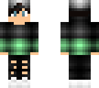 cool dude in green and black