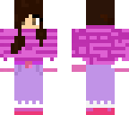 girl with 2 looks