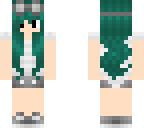 green haired steampunk