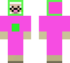 green pink sheep