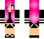 pink hair teen