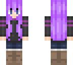 purple girl