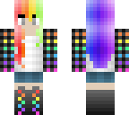 rainbow girl