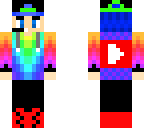 rainbow youtuber boy