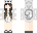 white dog girl