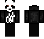 white fire hoodie panda