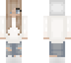 your typical white hoodie