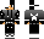 black and white