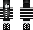 black and white