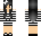 black haied cute prisoner
