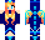 blue dragon girl