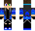 blue fire hoodie