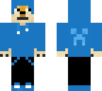 blue hooded doge