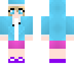 blue jacket girl