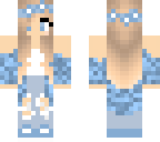 cool girl blue