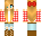 cowgirl with belt and sleeves