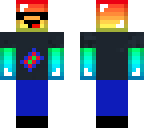 extreme rainbow dude