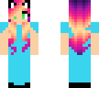 flaming gammer cat girl under cover mermaid