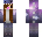 galaxy dino girl