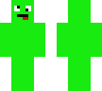 green with eyes
