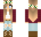 new cute girly girl skin 