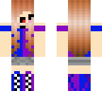 purple and blue