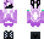 purple ghost girl