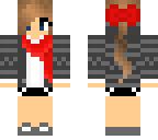 red scarf girl edit