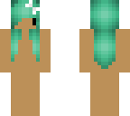 teal hair base