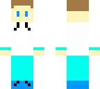 white and blue boy