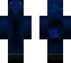 black blue fox