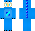 blue blonde dino guy
