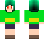 chara with green hair