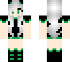 cute green wolf