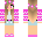 cute pink girl