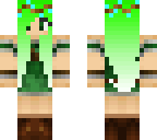 elf green ombre girl