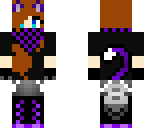 ender ninja kitty girl