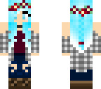 flowers and plaid