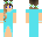 flowery blue