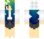 ocean gradient girl with beanie