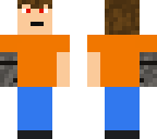 orange shirt