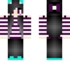 purple girl skin