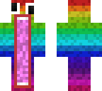 Rainbow unspeakable | Minecraft Skin