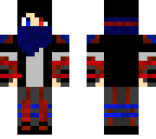 red and blue bandit