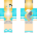 blond wolf girl