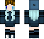 chibi dark blue