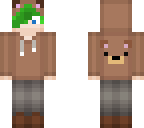 green boy bear