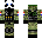 panda soldier